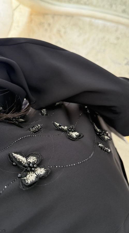 Black Orchid Abaya